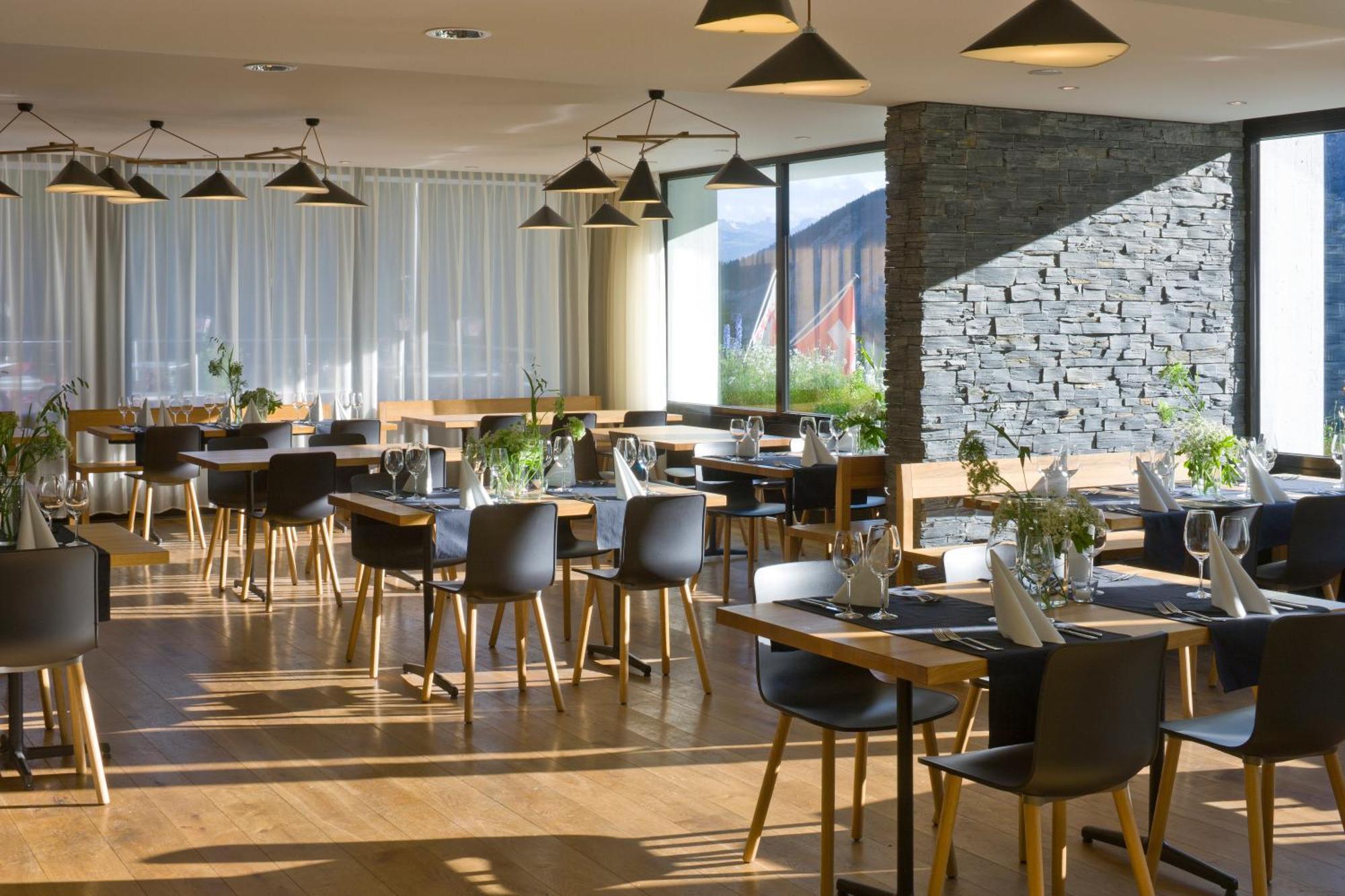 Hotel Restaurant Flaschen Albinen Eksteriør billede